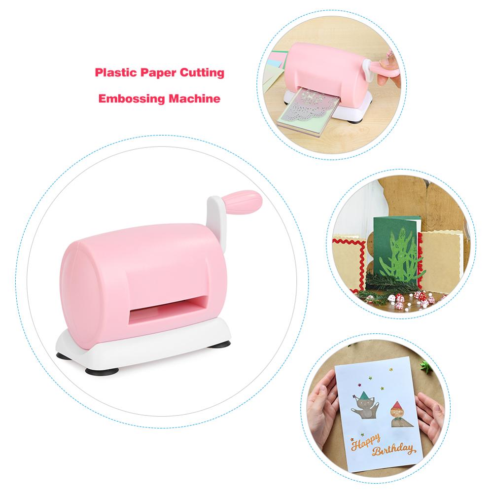 DIY Plastic Paper Cutting Embossing Machine Craft Scrapbooking Album Cutter Paper Cutter Piece Die-Cut Machine Handmade Tool