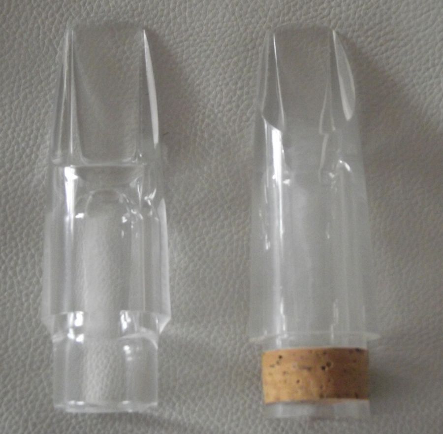 Bb Soprano Clarinet mouthpiece +Eb Alto sax mouthpiece