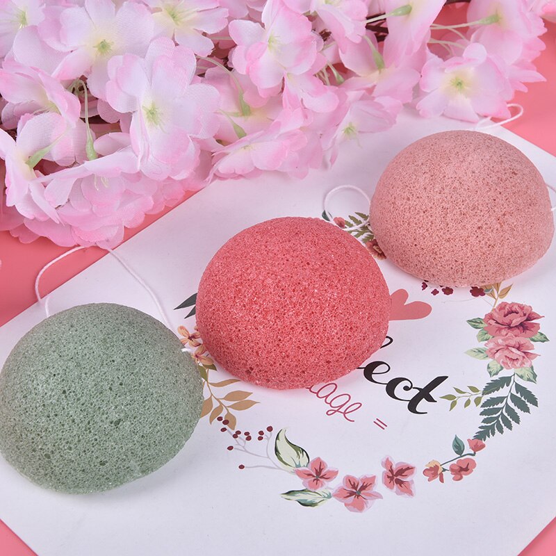 Esponja exfoliante Natural Konjac Esponja para limpiar y lavar Esponja maquillaje Esponja Konjac