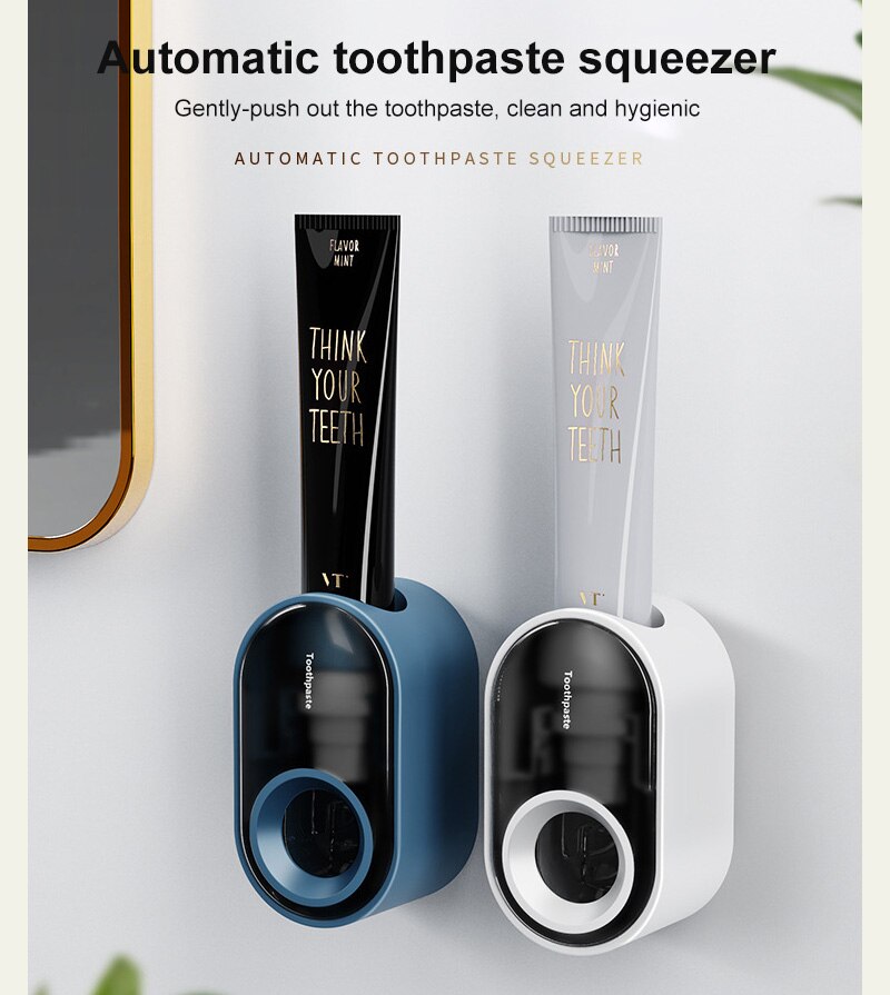 Automatische Zahnpasta Spender freundlicher haushalt Zauberstab-montiert zahnpasta Presse Bunte Nette freundlicher Zahn Pflege