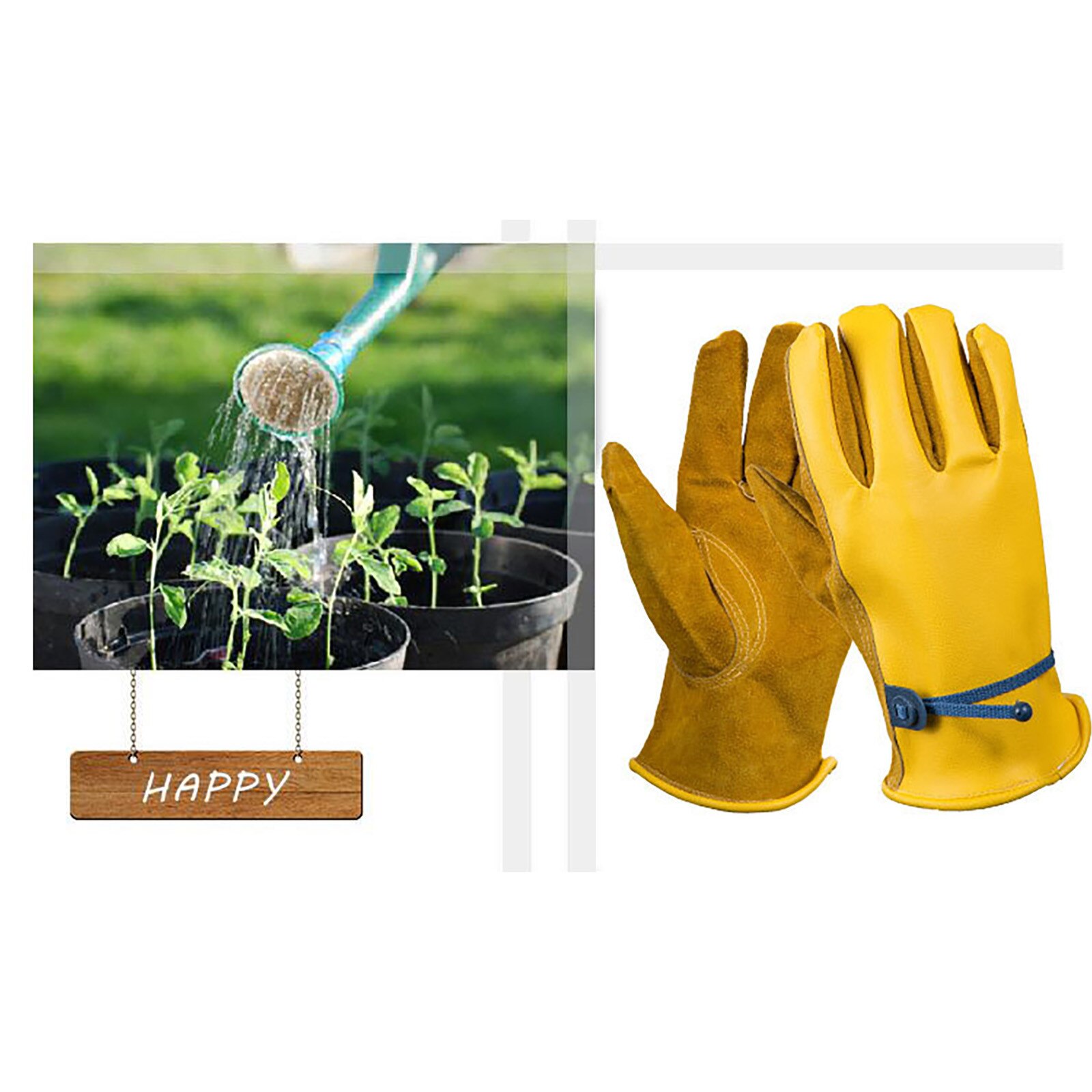 Safety Work Gloves Heavy Duty Hand Protection Mechanic Protective Safety Gardening Builders Cut Wear-resisting Gloves 40#