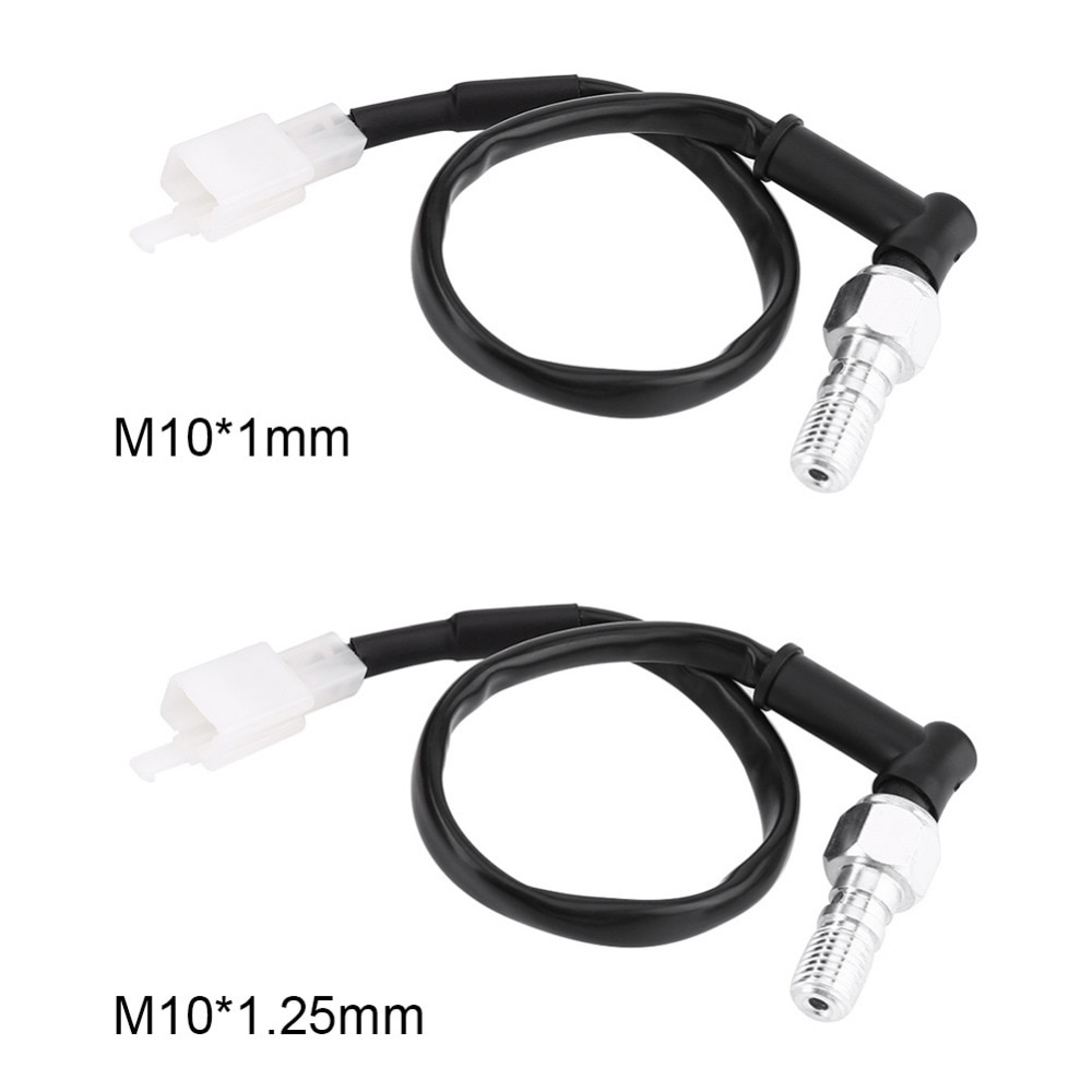 Universele Motorfiets Hydraulische Rem Druk Achterlicht Schakelaar Hollow Bolt Motocicleta Accessoires Hydraulische Rem Schakelaar