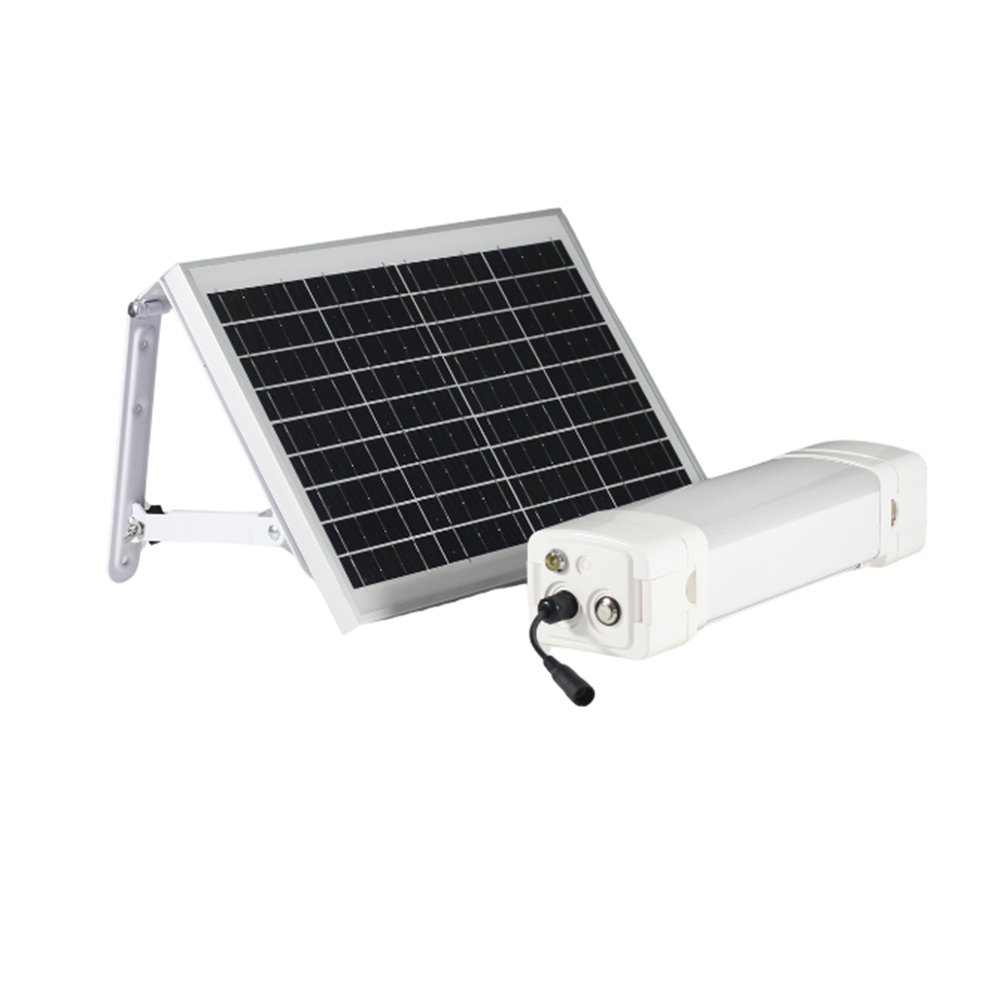Solar Batten Light with Daylight Sensor Waterproof IP65 for Outdoor parking lot Bus platform gazebo