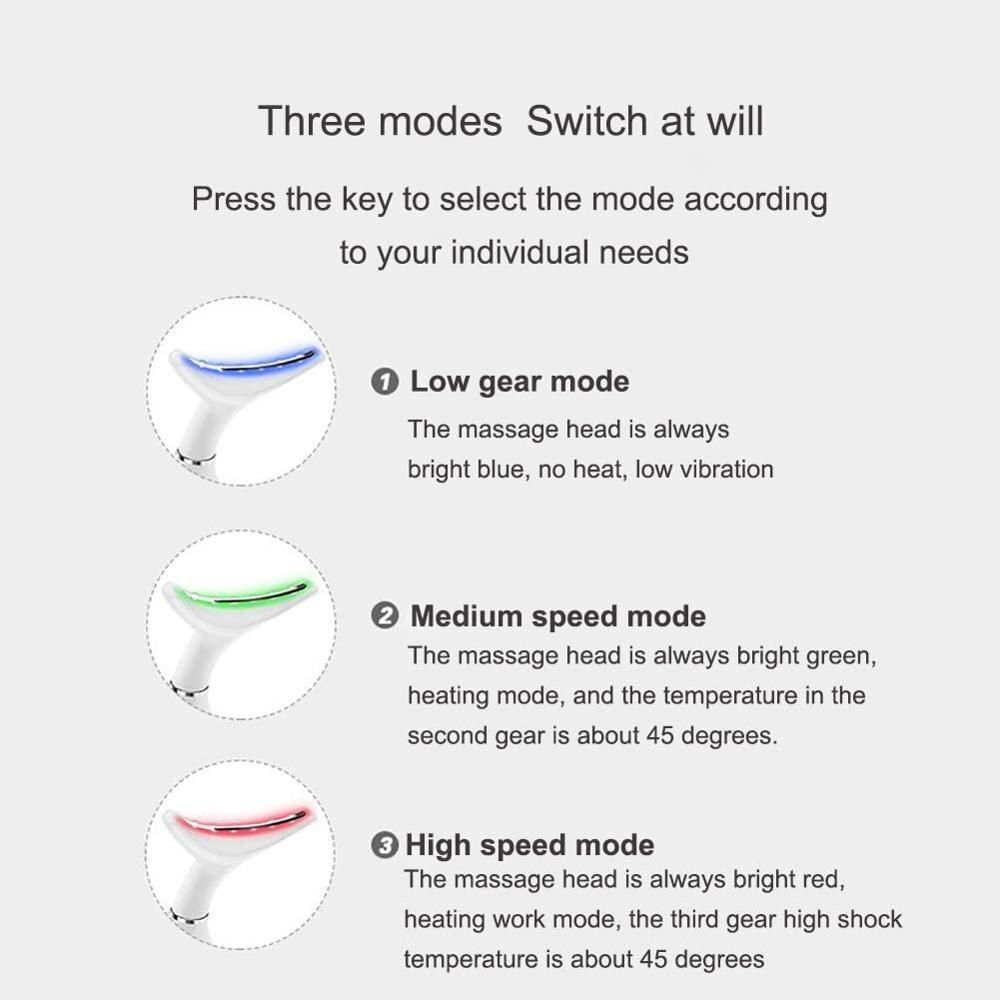 Neck Care Device Neck MassagerRemodeling Elasticity Neck Lifting Skin Tightening,Anti-wrinkle Facial Beauty Instrument