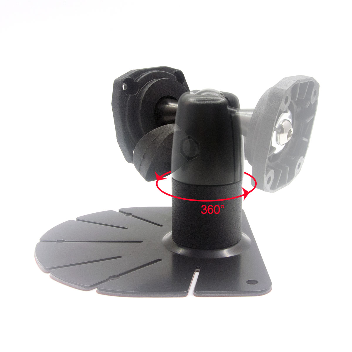 ANSHILONG Autospiegel Dashcam Dashboard Center Console Basisbevestiging met Paneeladapter in plaats van Band