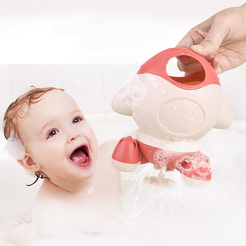 Play water rocket toy clockwork swimming children kids summer bath shower baby squirting beach toy for children