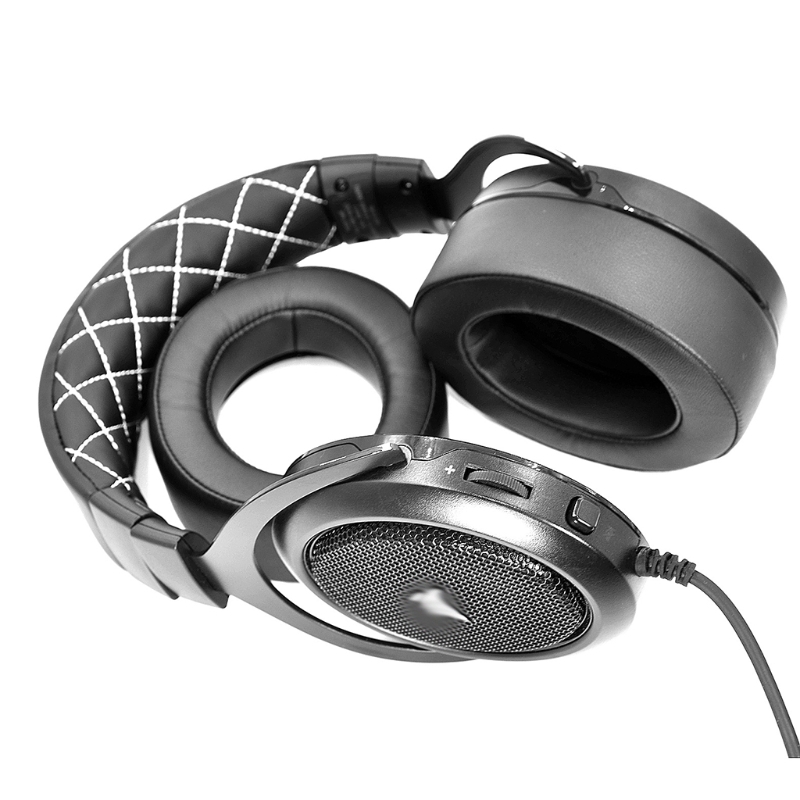 Cojín de cuero de repuesto para diadema, almohadillas para auriculares Corsair HS50 Pro HS60 Pro HS70 Pro