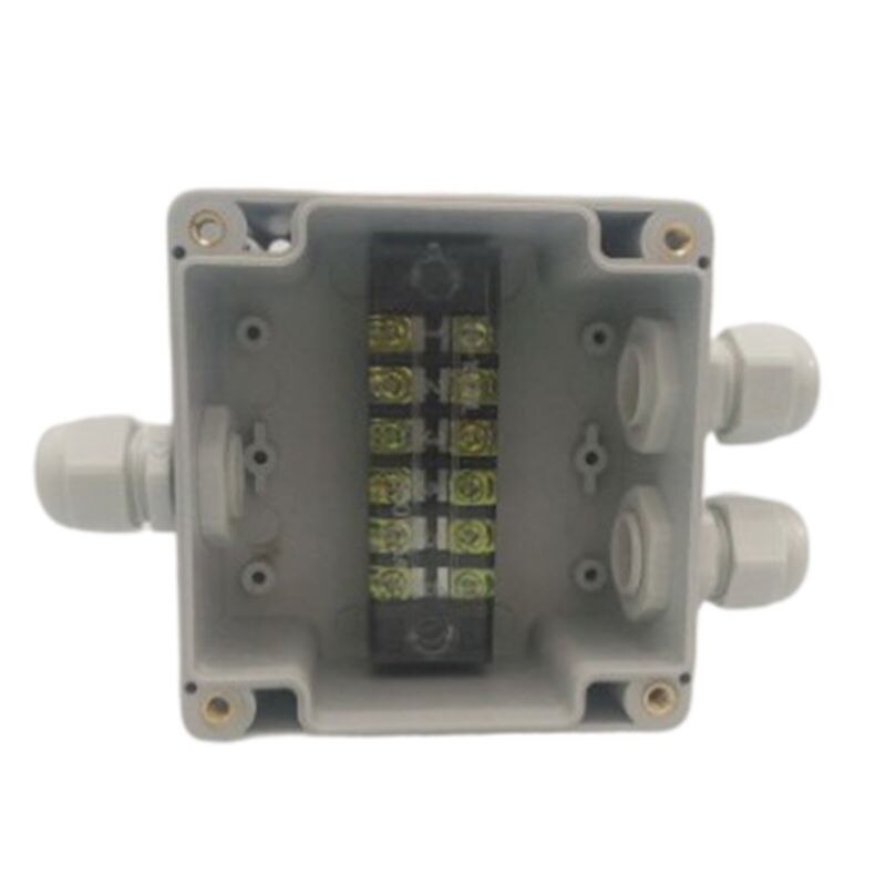 Waterproof Enclosure Case Electrical Junction Box Connector Terminal Wire Cable Tool 83x81x56mm