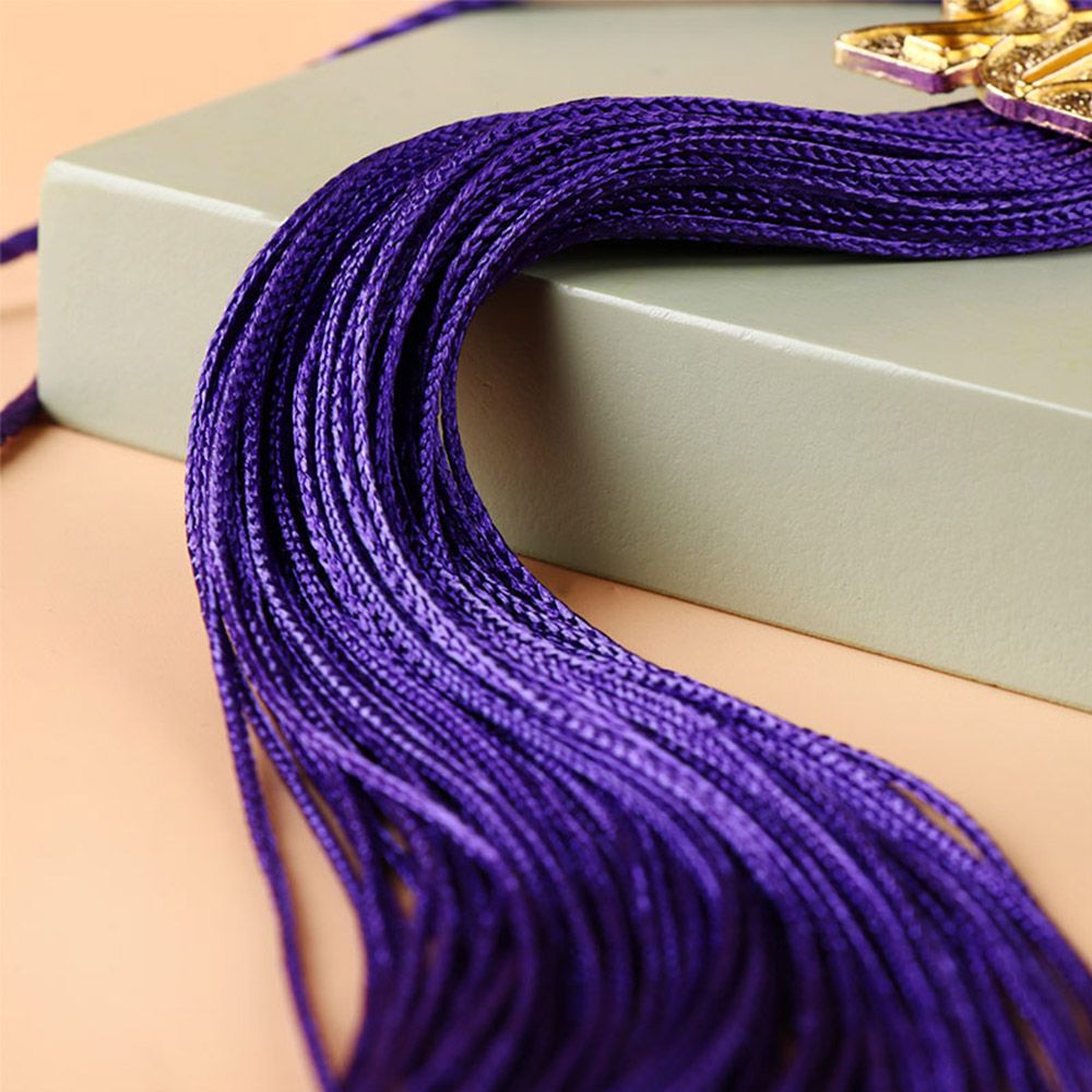 2022 nowy akademicki biret studencki z frędzlem ze złotem 2022 rok uroku wisiorek mieszane kolor mundury DIY rzemiosło student prezenty pamiątkowe