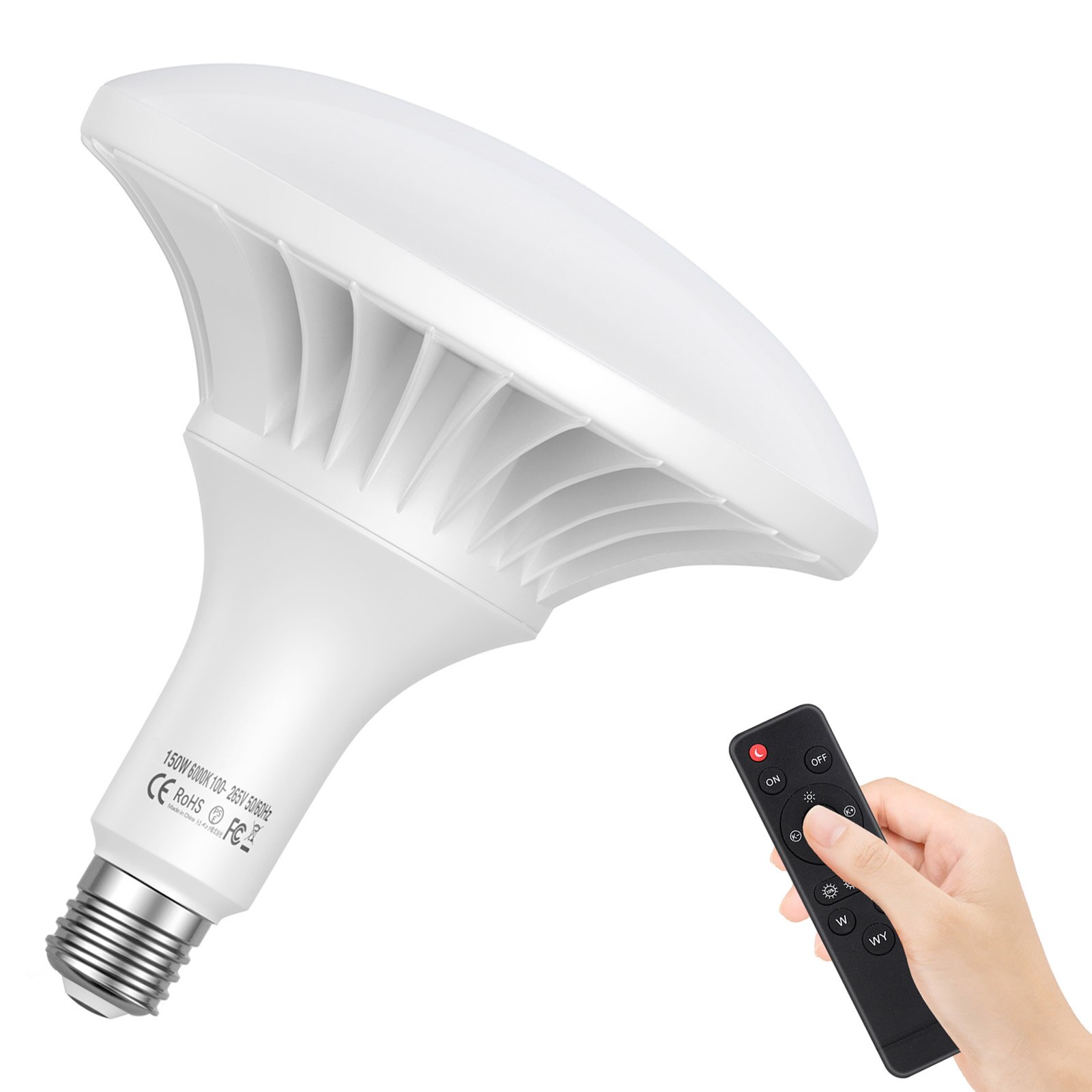 150W LED Glühbirne Fotografie Lampe Birne 3000K-6000K Dimmbare E27 Montieren mit Fernbedienung für foto Studio Heimat Sekretariat