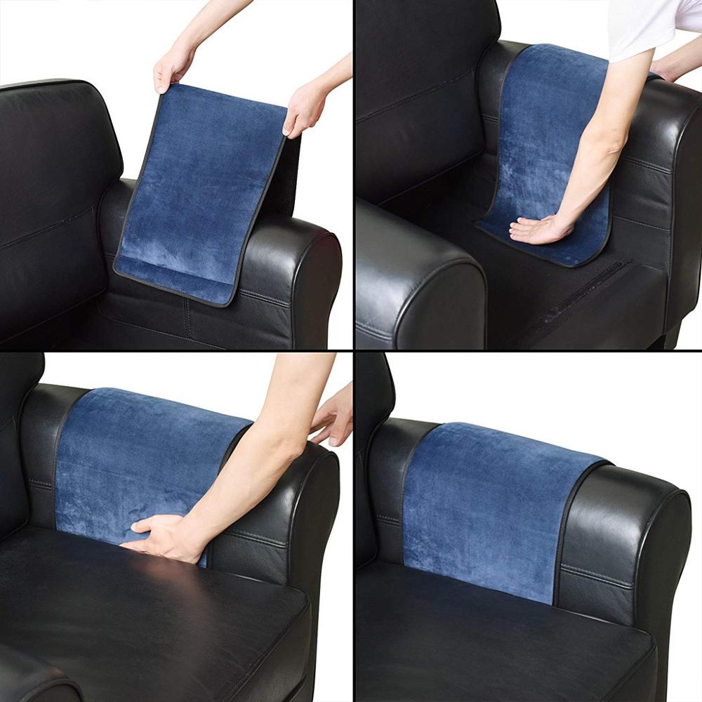 Sofa arrangør holder skridsikker sofa sofa stol hvilestol armlæn blød caddy arrangør holder med 5 lommer