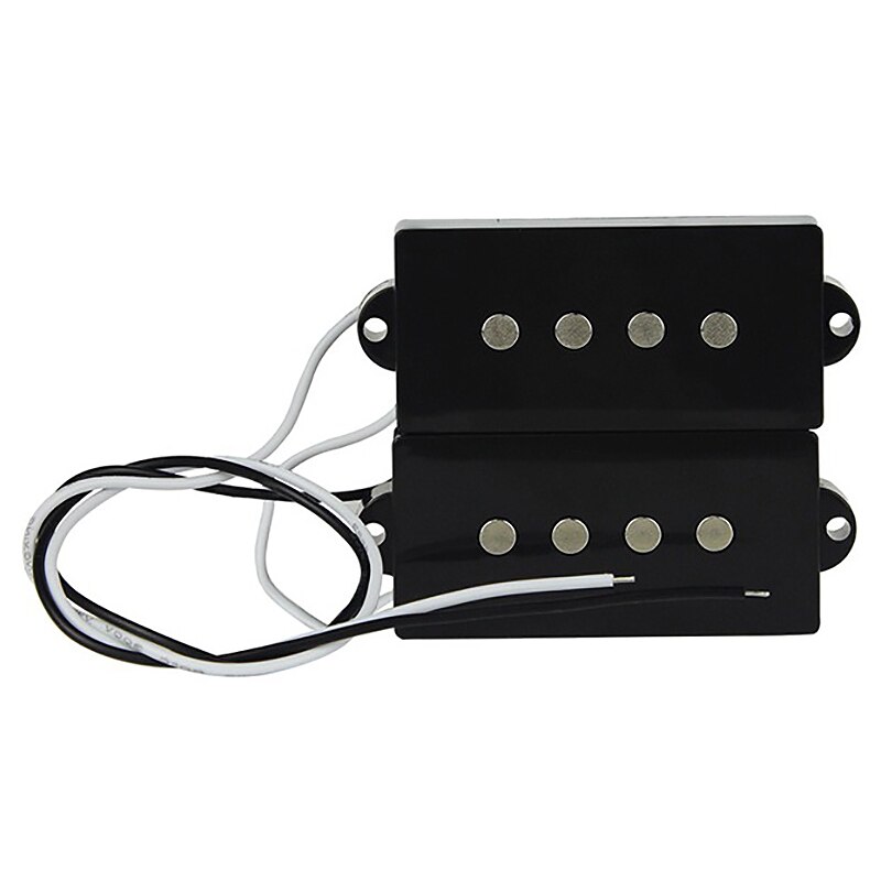 Pb P Bass Pickup Humbucker Pickup Voor 4 String P Bass Vervanging Basgitaar Deel, Zwart