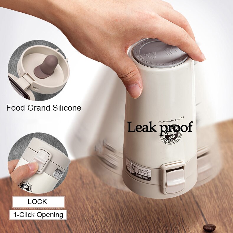380ml Steel Vacuum Flasks Insulation cup Thermo Double Wall Stainless Travel mug thermoses portable drinkware coffee tea