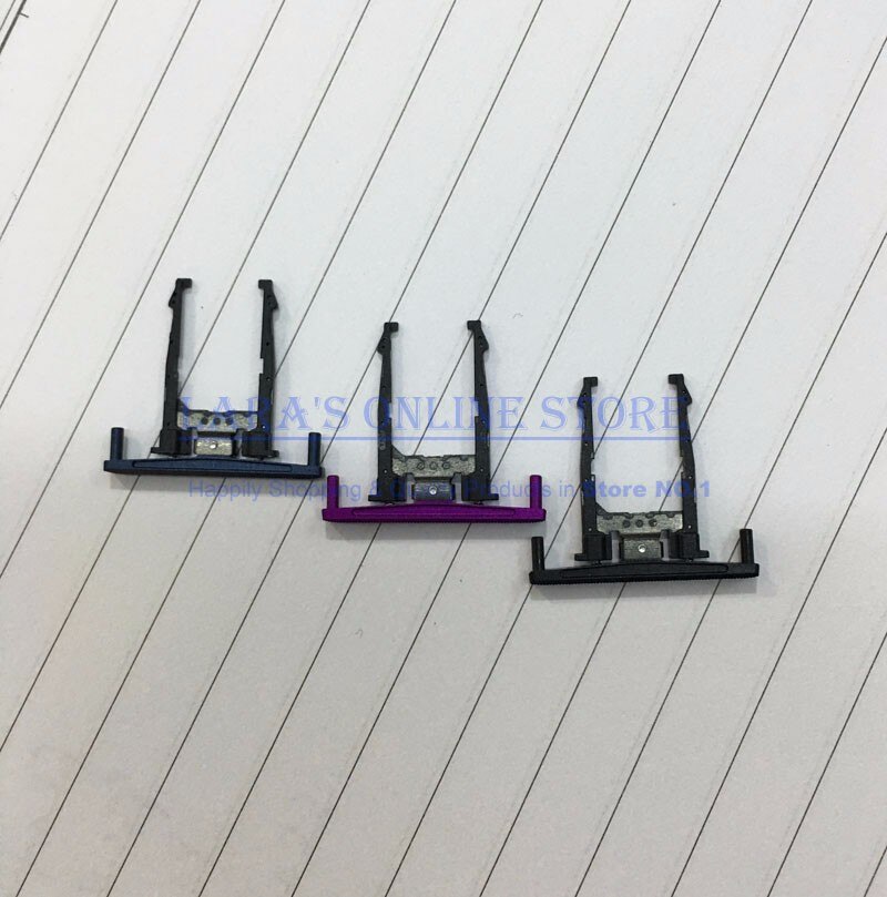 Echt Sim-kaart Lade Houder Reparatie Onderdelen Voor Motorola Droid Turbo XT1254 Sim Tray Slot Adapter Replacemet