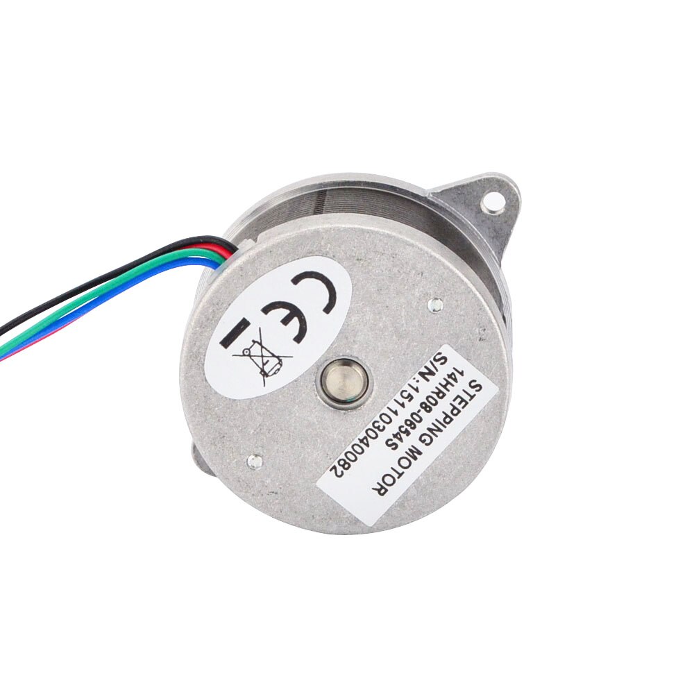 Round 0.9deg Nema 14 Stepper Motor Bipolar 8Ncm 0.65A Φ36x20mm 4-lead for CNC Extruder Motor