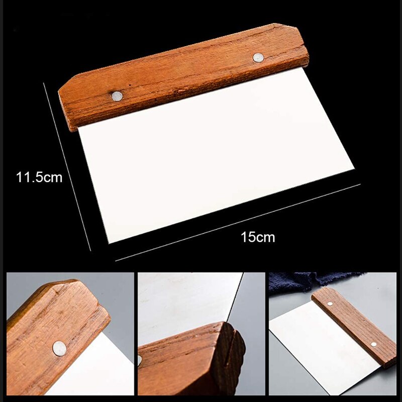 2 Pcs Stainless Steel Wavy & Straight Soap Mold Loaf Cake Cutter Cutting Tools Set,Soap Making Tool