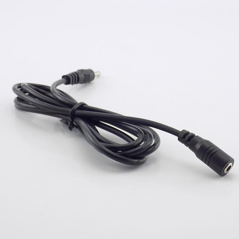 1/1.5/3/5/10m dc strømkabel forlenger 5v 2a lednings adapter 3.5mm x 1.35mm dc hann dc hunnkontakt for cctv sikkerhetskamera