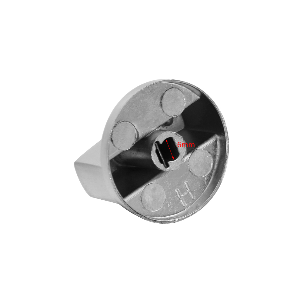 Estufa de Gas para cocina de 6/8mm, horno giratorio Universal de Metal, interruptor de Control, recambio de manijas, accesorios de cocina 2 uds.