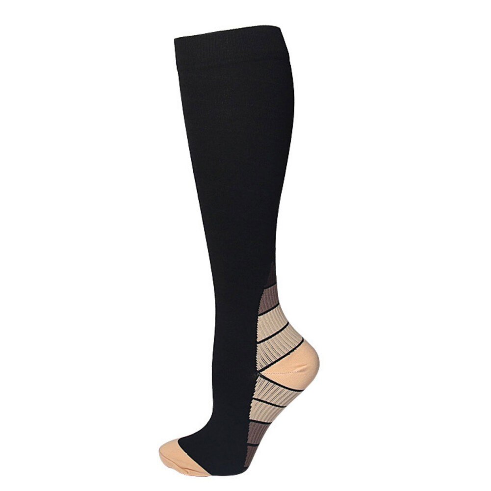 Sports Compression Socks For Men Women Nurse Cycling Socks for Injury Recovery Pain Relief Socks: F / L/XL
