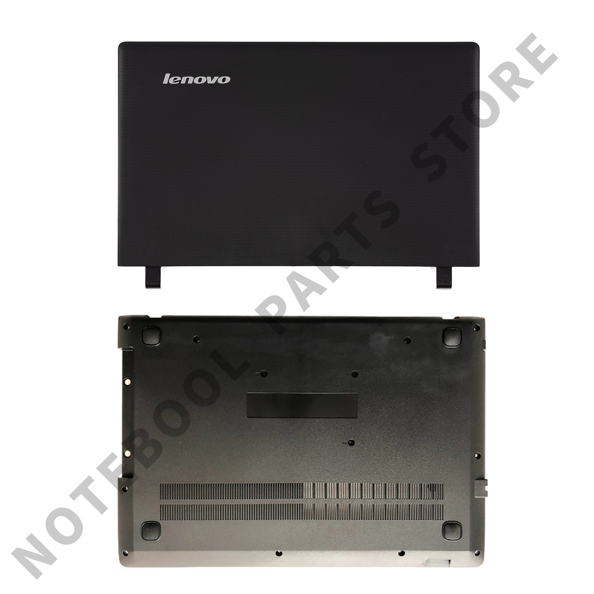 Nowa obudowa robić laptopa Lenovo Ideapad 100-15 100-15IBY B50-10 LCD tylna pokrywa/ramka/zawiasy/podparcie dłoni/dolna obudowa czarna: AD pokrywa