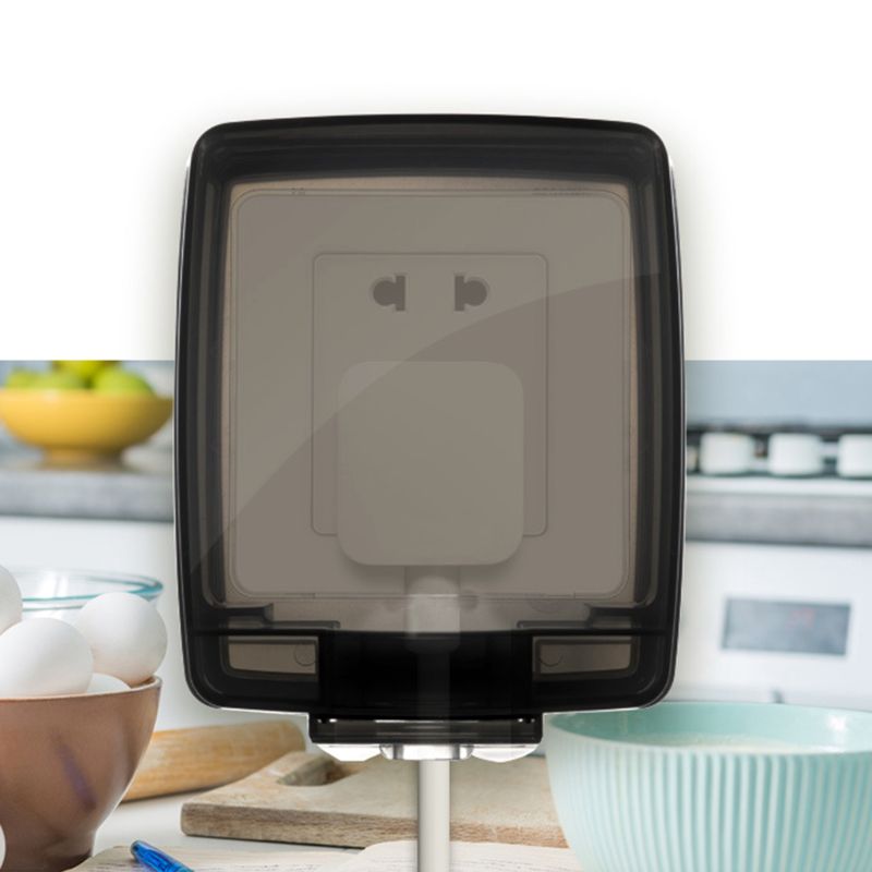 Universal 86 Type Wall Socket Waterproof Box Plate Panel Switch Protection Cover Dustproof Splashproof