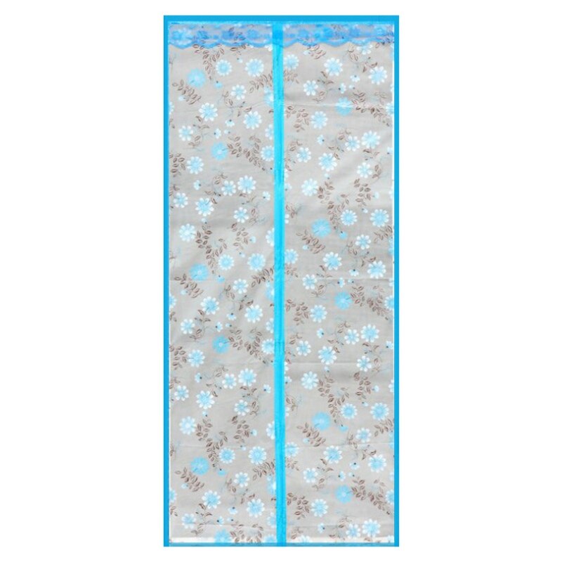 Air Conditioner Room/Kitchen Magnetic Screen Door Magnetic Thermal Insulated Mesh Screen Door Curtain: G