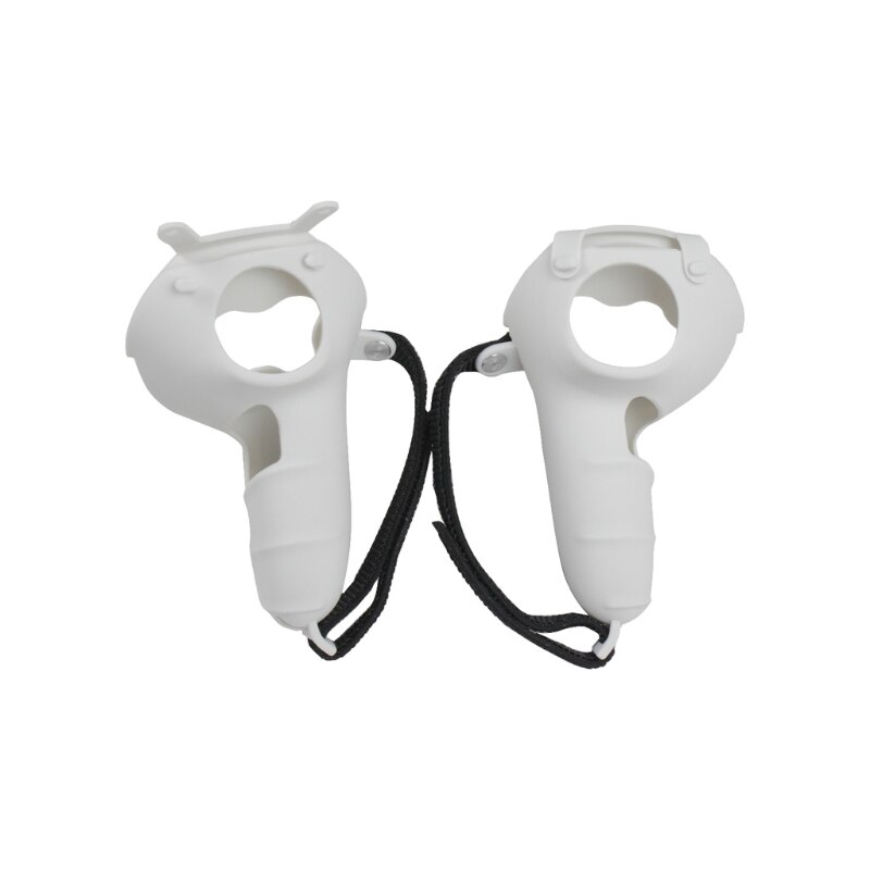 3in1 Touch Controller Silicone Grip Ring Cover+Adjustable Hand Strap +Thumb for oculus Quest 2 VR Protective
