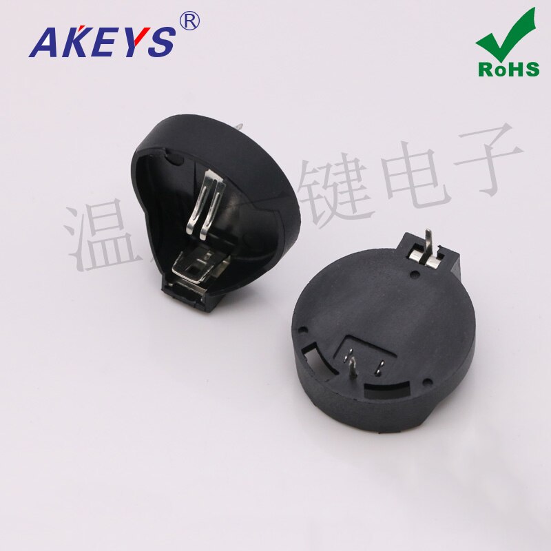5PCS CR2032 battery button button battery 3V button button battery box 2032 battery holder universal BS-2-1