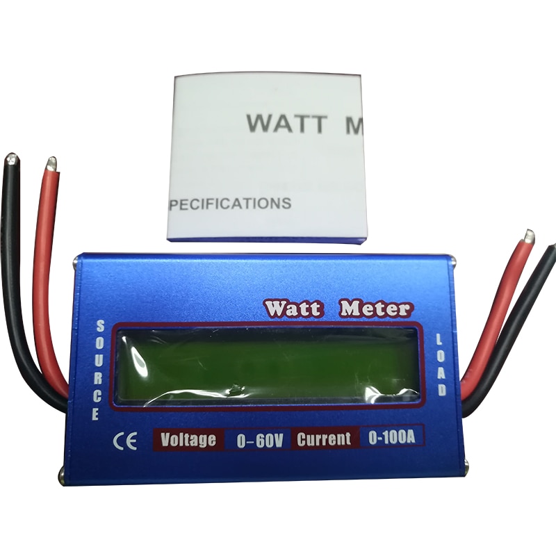 DC 60V Digital LCD Battery Analyzer Battery Capacity Tester Solar Panel Voltage Current Power Energy Meter
