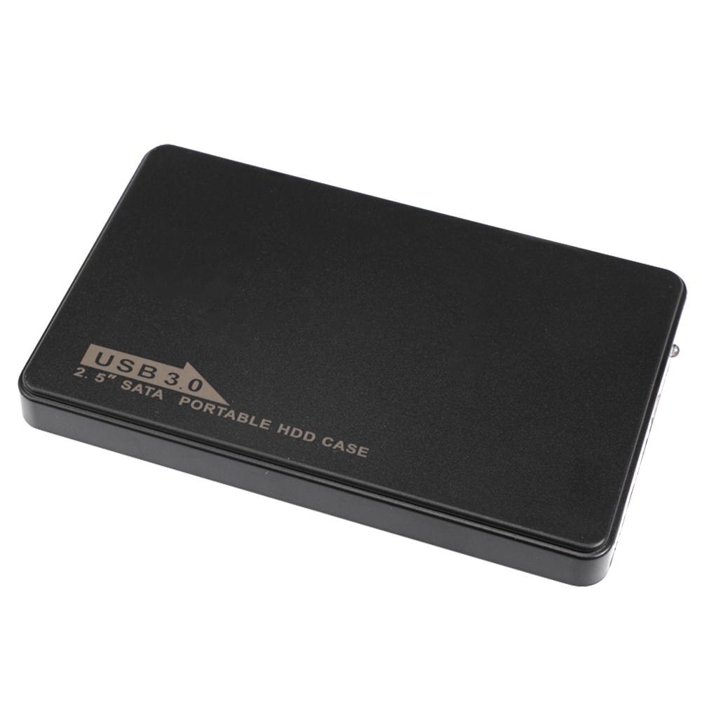 2.5 inch Black External HDD High Speed USB Micro B to USB 3.0 Plastic Mechanical Hard Disk Drive Computer Accessories: 80G