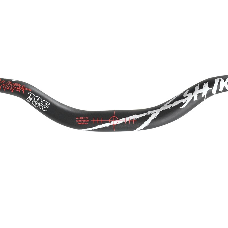 SHIKRA Bicycle Handlebar Bike Riser Handle Bar 31.8X785mm Aluminium Alloy MTB Mountain Road Bike Handle Bar