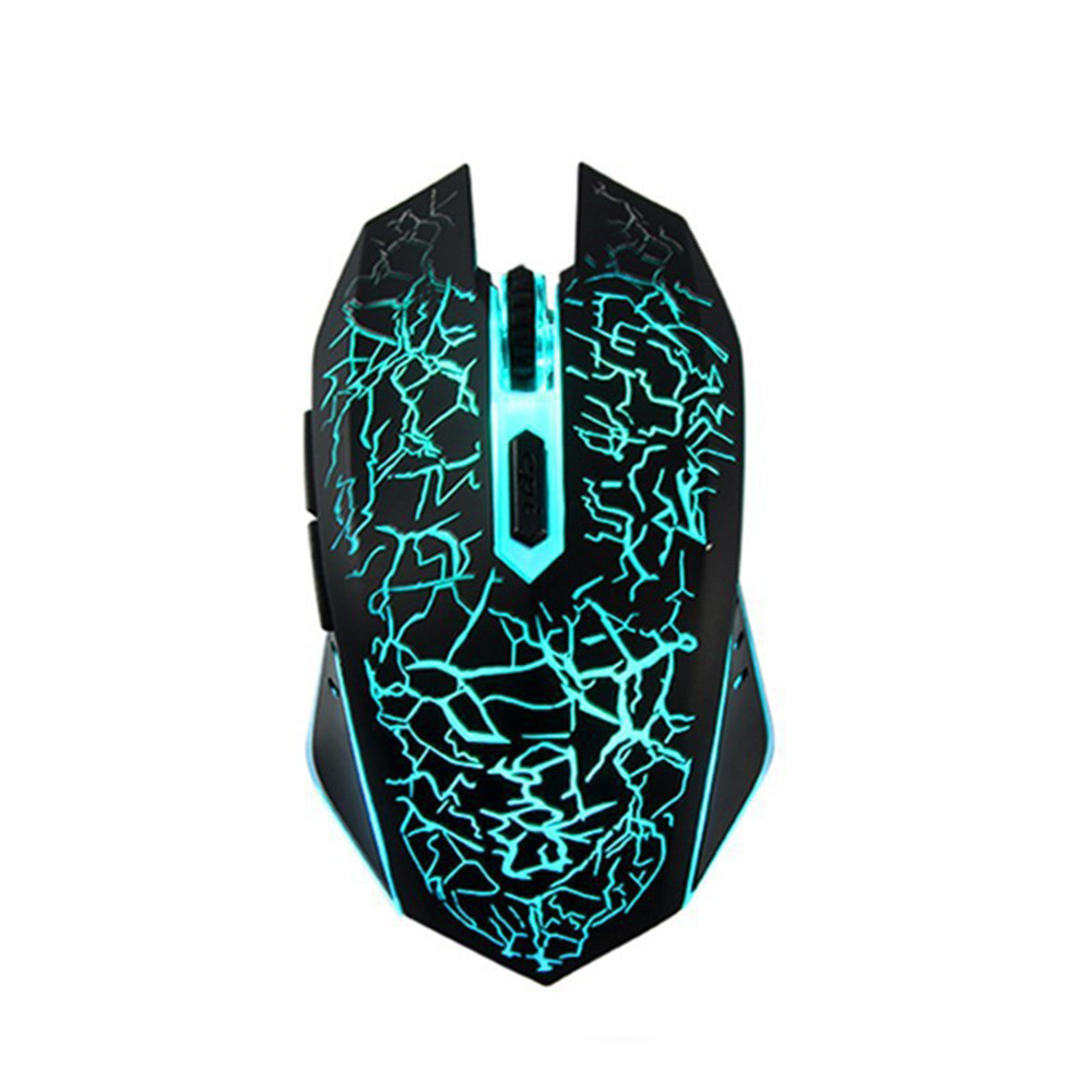 Ergonomic wireless Gaming Mouse 2.4G RGB Mute Mause 1600 dpi chargeable Mechanical Mouse For PC Laptop Computer Gamer: WHITE