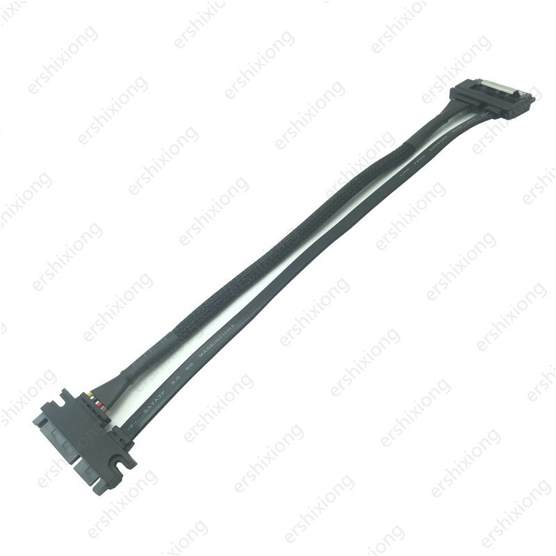SATA 22 Pin Male To Female Sata Extension Cable SATA 3 III 22 Pin Male to Female 7+15 Pin SATA Data Power Combo Extension Cable