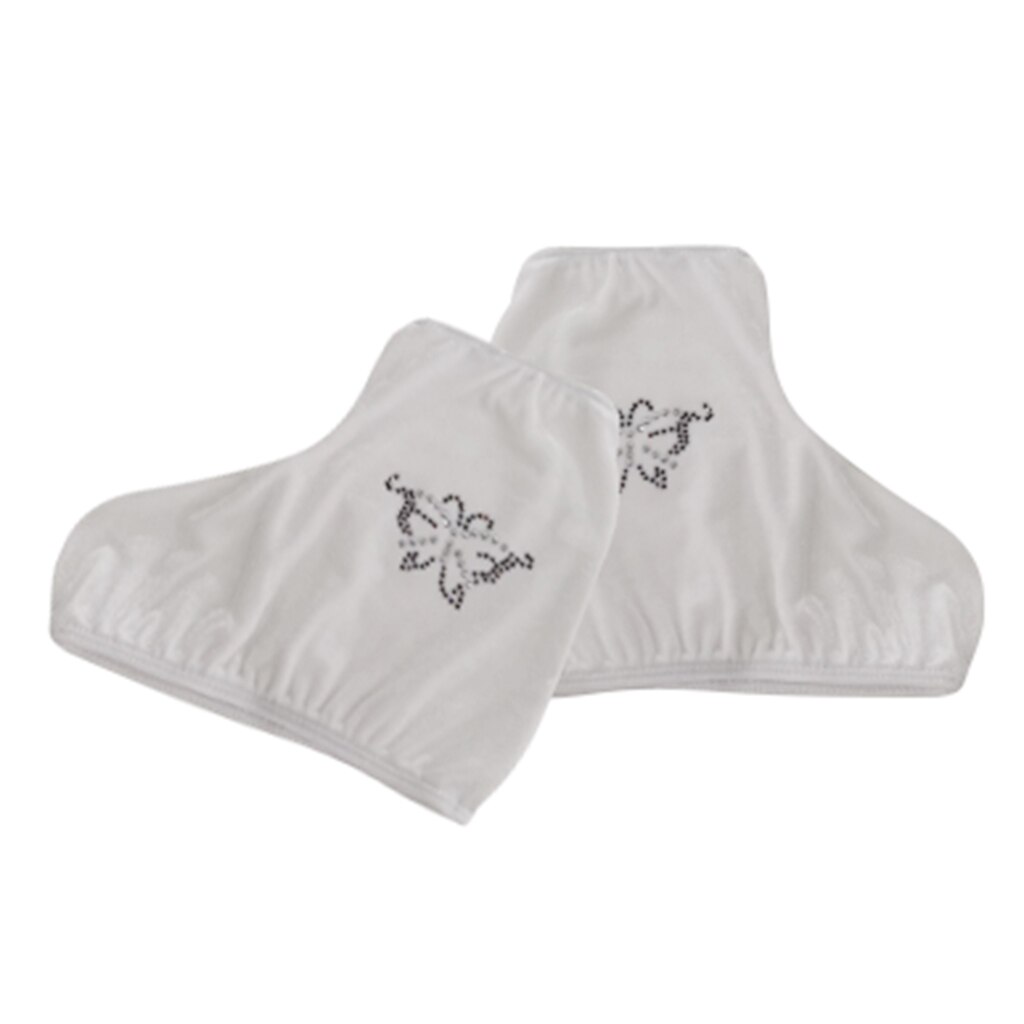 Fundas protectoras para patinaje sobre hielo, cubiertas de terciopelo para zapatos