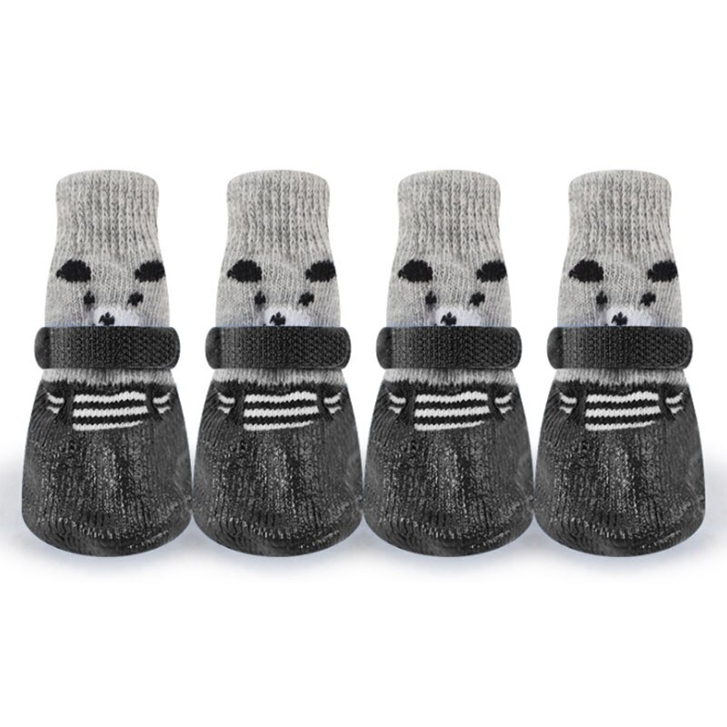 Calcetines antideslizantes para perros y cachorros, botas creativas pequeñas para perros y Chihuahua, suministros para mascotas OO50WZ
