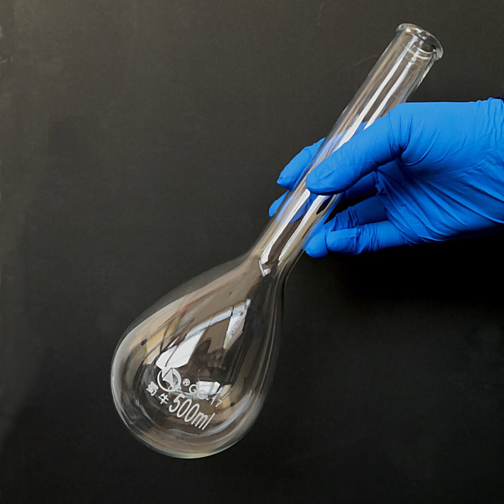 1 Pc Lab 50 Ml Tot 1000 Ml Kjeldner Kolf Hoge Borosilicaatglas Stikstof Vaststelling Kolf Lange Hals Ammoniak Stikstof kolf