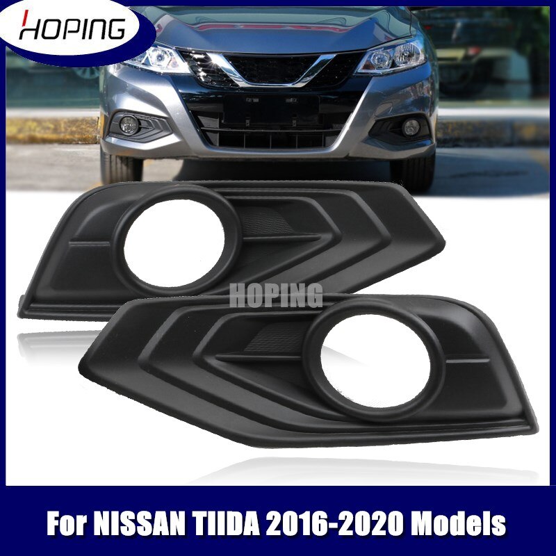 Hoop Voorbumper Mistlamp Cover Voor Nissan Tiida Mistlamp Frame Kap