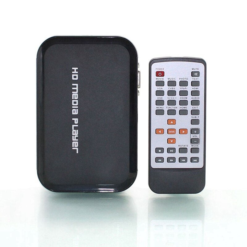 1080P Multimedia Player Full HD Media Player AV VGA HDMI Interface Multi-Language Multi-Function Video Player