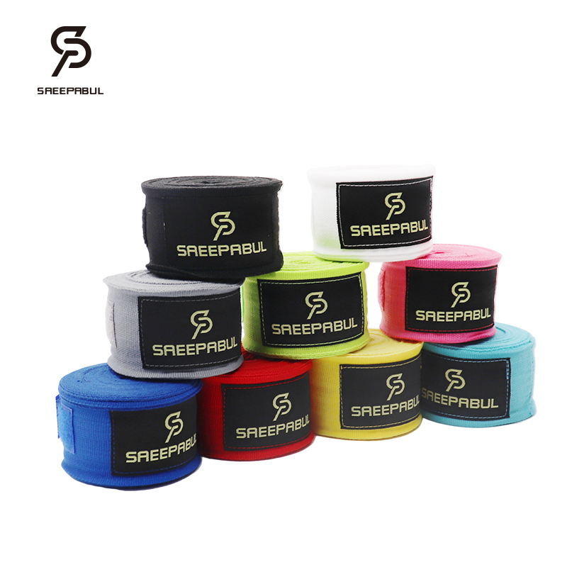 Bandages de boxe en coton, 3M/5M XR, gants d'entraînement, sangle de sport, muay-thaï MMA,