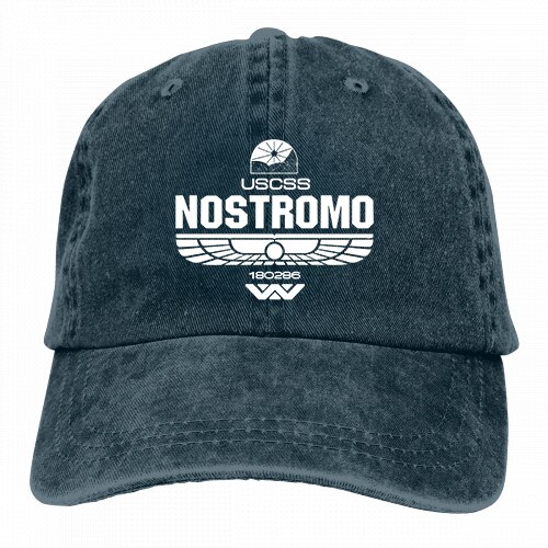 USCSS Nostromo Unisex Soft Casquette Cap Hat Vintage Adjustable Baseball Caps: 12