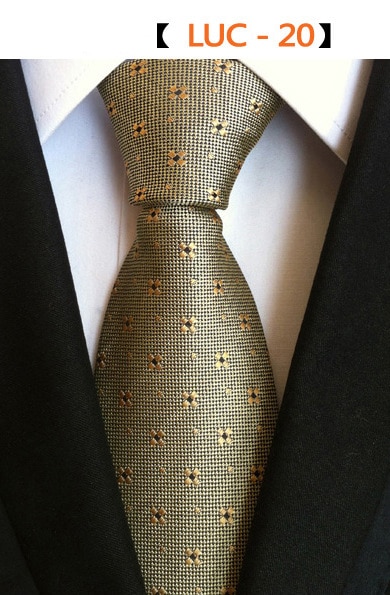 Gusleson gravatas masculinas de seda, novo design, pescoço, 8cm, formal, xadrez e listras, gravatas de casamento para homens, formal, de negócios, festa: 20