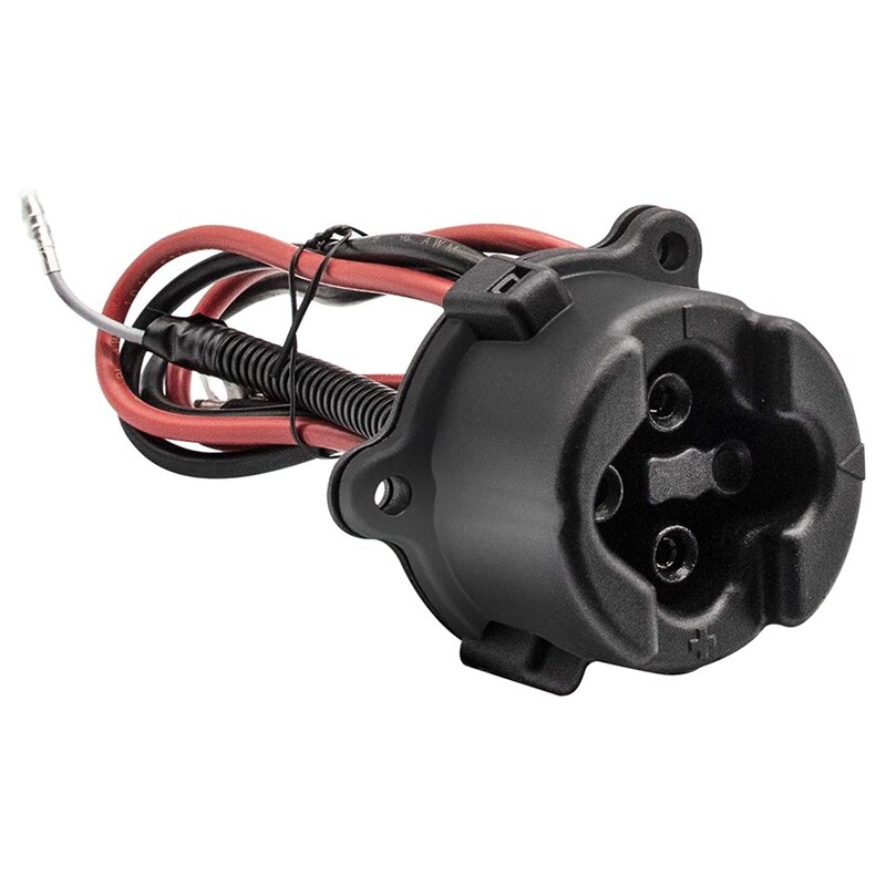 for Yamaha Golf Cart 48-Volt Charger Plug Receptacle JW9-H6181-00 Golf Cart Accessories: Default Title