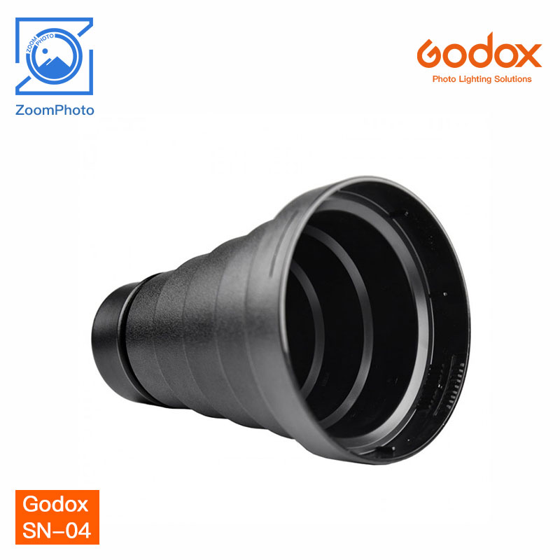 Godox SN04 (SN-04) Snoot With Honeycomb Grid For Godox AD400Pro Outdoor Flash Studio Strobe Light
