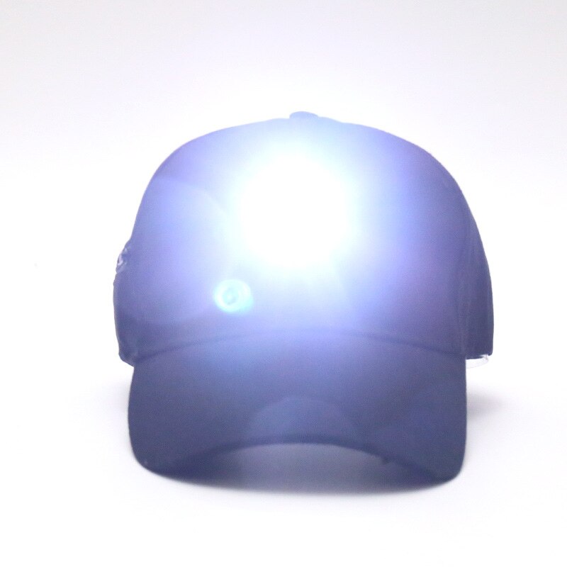 Baseball Hat With Headlight Led Light Cap For Repairing Outdoor Camp Fishing Work Safety Head Protection