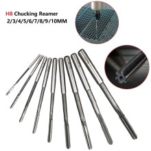 Rechte Schacht Ruimer Hss H8 Machine Hoge Snelheid Staal Parallel Fluit Machineruimer 2/3/4/5/6/7/8/9/10 Mm Voor Boring Bewerking