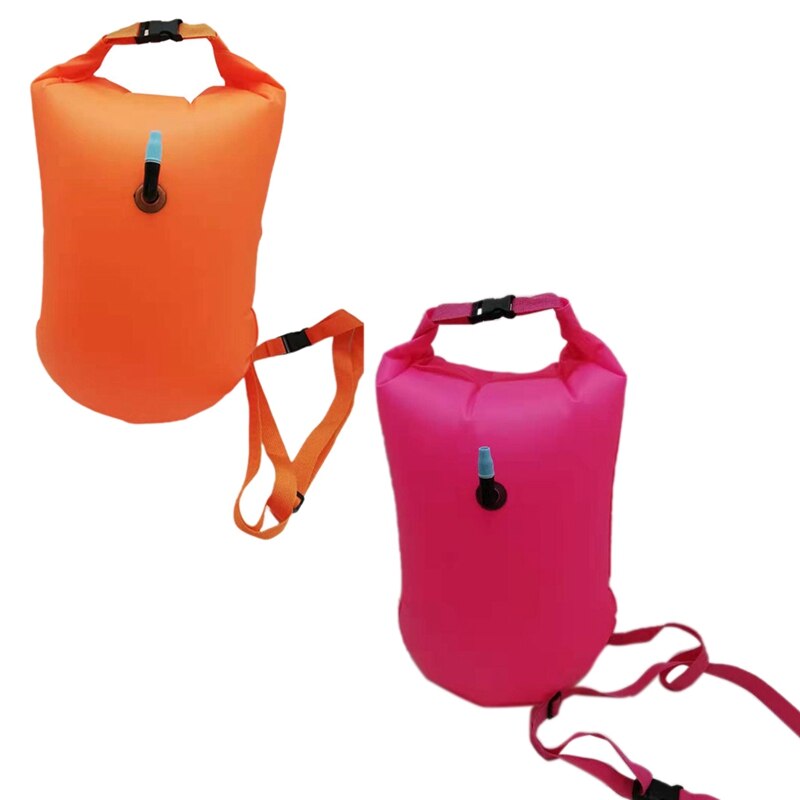 20l ultraleichte sicherheitsbojen für offene gewässer, schwimmbeutel für schwimmer, triathleten, schnorchler und surfer
