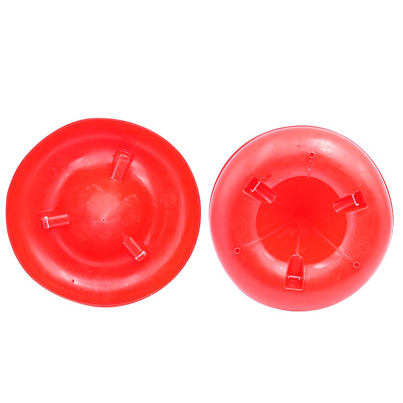 1 Pcs 1Kg Kip Eend Feeder Emmer Tool Plastic Voedsel Feeder Kip Kuiken Kip Gevogelte Deksel Handvat Voeden Gieter levert
