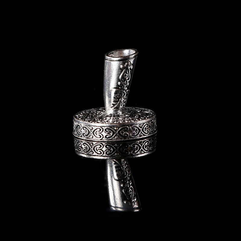 Europese Vintage Veren Pen Pen Stand Metalen Ronde Pen Houder Magie Vulpen Accessoires Rvs Briefpapier