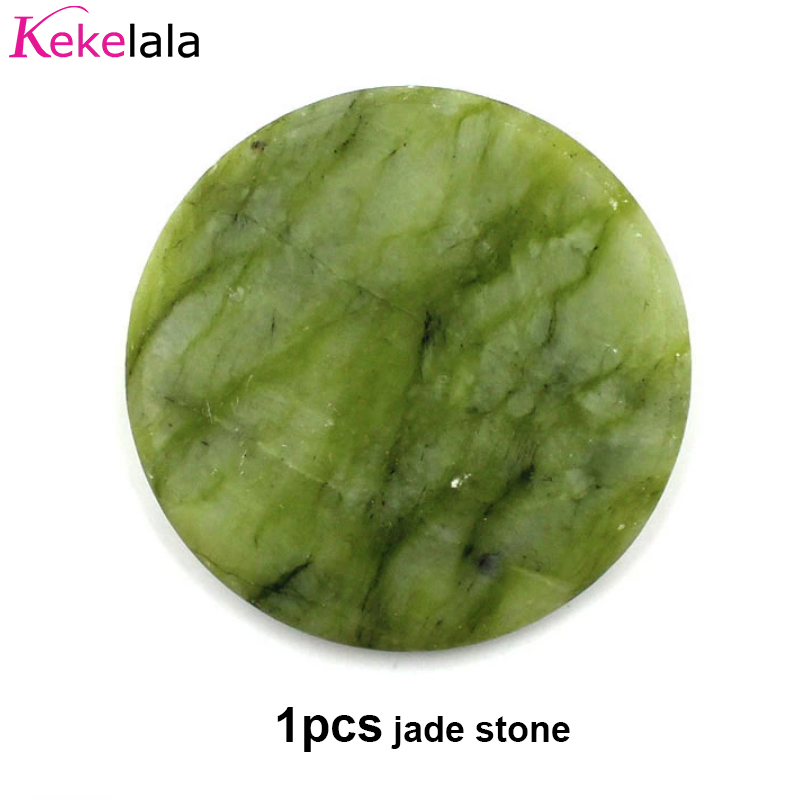 300Pcs Glue Pads Eyelash Extension Foil Sticker Glue Holder Pallet Paper Lashes Stickers Beauty MakeupTool: 1pcs jade stone
