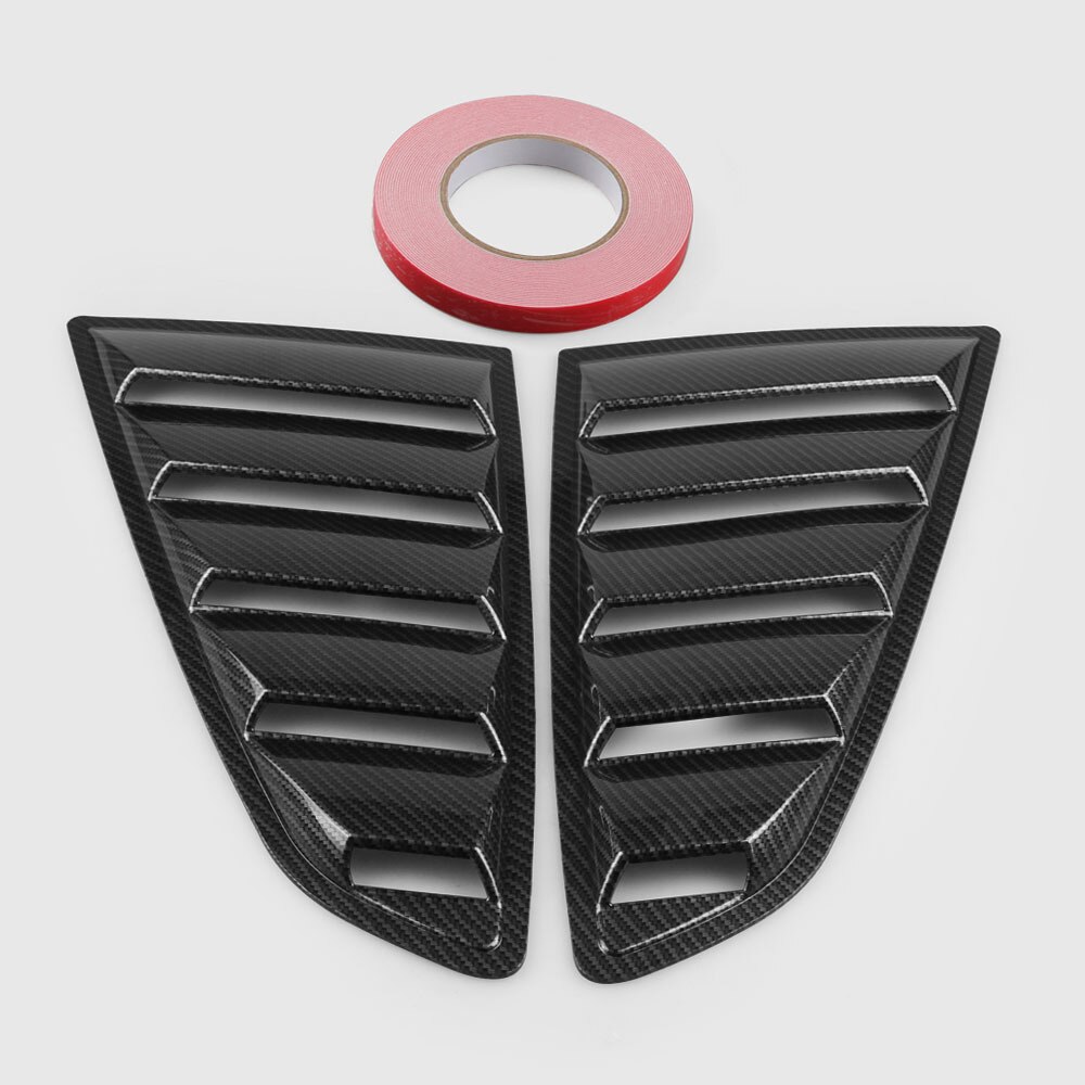 2 Stuks Car Side Abs Deflector Vent Window Louvre ... – Grandado
